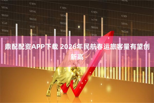 鼎配配资APP下载 2026年民航春运旅客量有望创新高