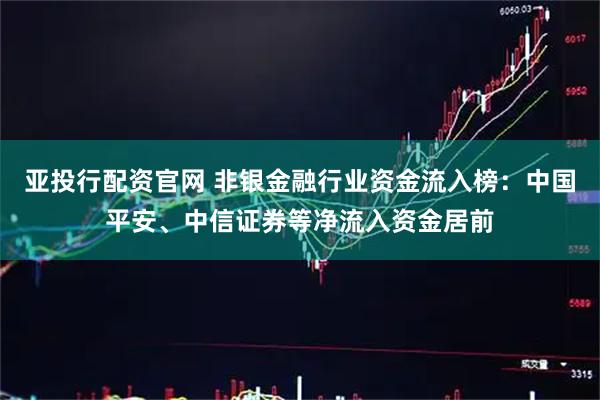 亚投行配资官网 非银金融行业资金流入榜：中国平安、中信证券等净流入资金居前