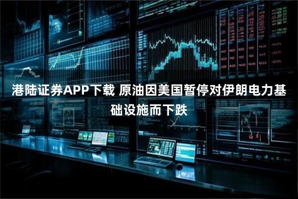 港陆证券APP下载 原油因美国暂停对伊朗电力基础设施而下跌